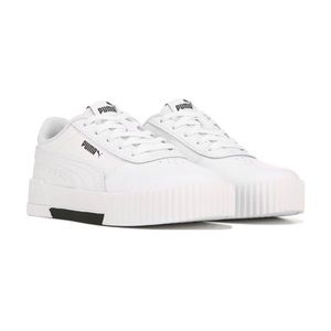 NWT PUMA Kids Preschool “Carina” Leather Sneakers